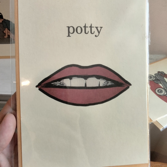 4 vintage retro style 2001 cheeky greeting cards - Picture 5 of 8